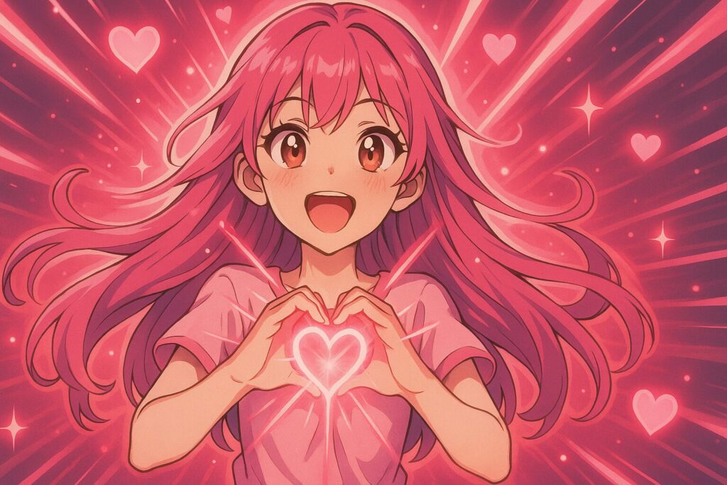 LOVEエネルギーのイメージイラスト