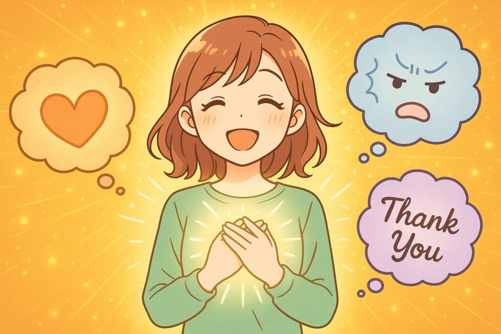 意識と感情のエネルギーのイメージイラスト