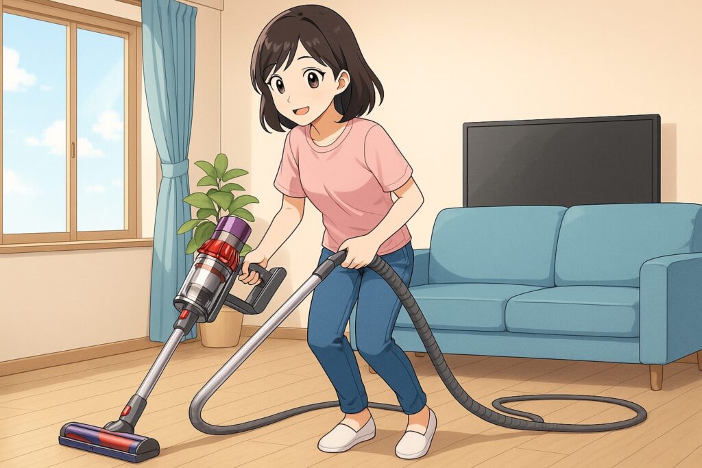 掃除機のイメージイラスト