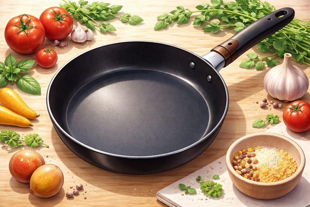 フライパンのイメージイラスト