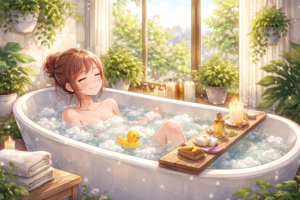 お風呂イメージイラスト